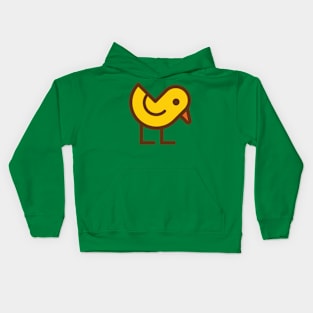 Simple Bird Kids Hoodie